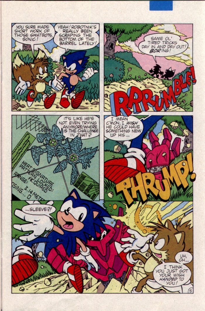 Sonic - Archie Adventure Series April 1995 Page 5
